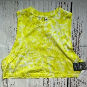 Lululemon All Yours Crop Tank Tie Dye